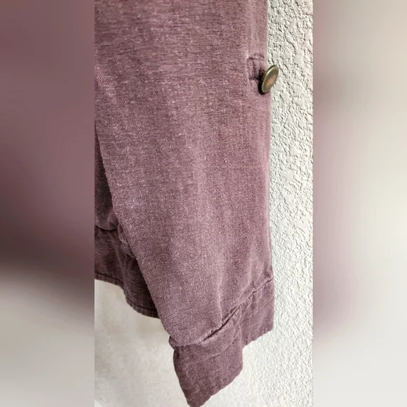 Maurices Distressed Utility Jacket Women Sz S - Picture 3 of 5